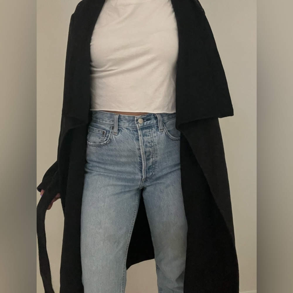 BCBG MaxAzria Thick Wool Trench Coat